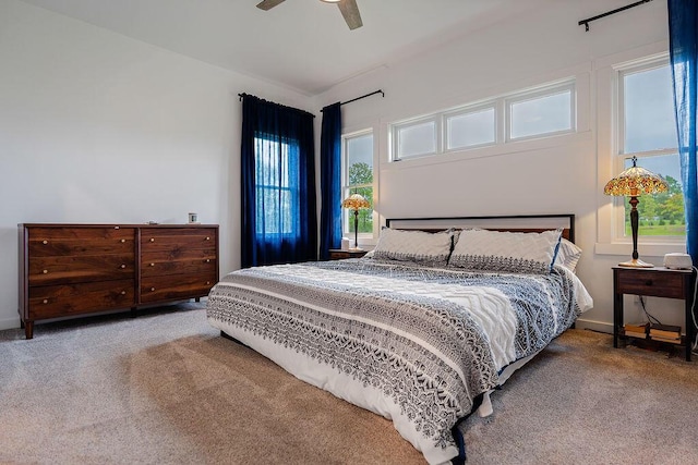 W4936 Battlestone Station Rd, La Crosse, WI 54601 - carpeted bedroom featuring baseboards and ceiling fan