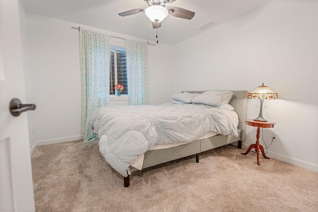 W4936 Battlestone Station Rd, La Crosse, WI 54601 - carpeted bedroom with baseboards and a ceiling fan