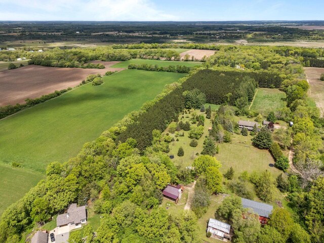 W3276 Princeton Rd, Green Lake, WI 54941 - overview of rural landscape