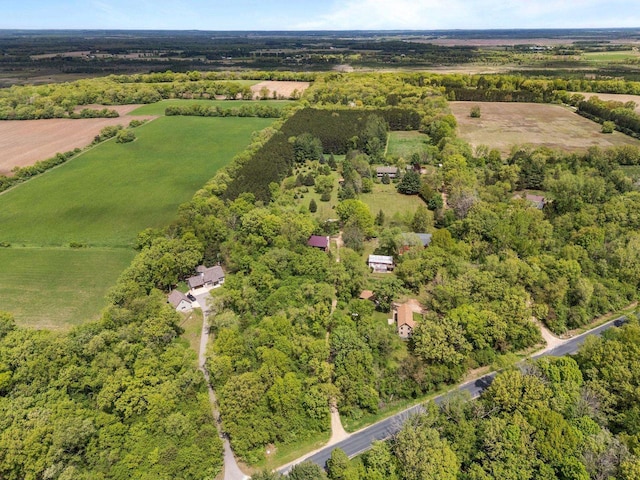 W3276 Princeton Rd, Green Lake, WI 54941 - aerial view of property's location featuring rural landscape