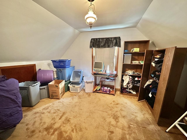 5501 W Thurston Ave, Milwaukee, WI 53218 - bonus room with vaulted ceiling and carpet