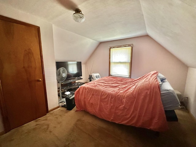 5501 W Thurston Ave, Milwaukee, WI 53218 - carpeted bedroom featuring lofted ceiling