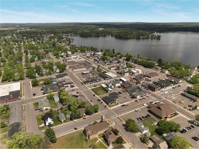 324 Douglas St, Chetek, WI 54728 - aerial view of property's location featuring a nearby body of water