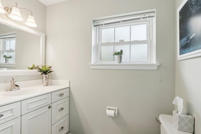 620 S Greenfield Ave, Waukesha, WI 53186 - bathroom featuring vanity and toilet