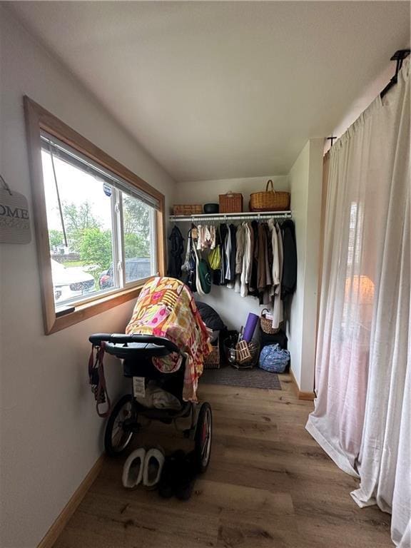1010 Fillmore St, Black River Falls, WI 54615 - interior space with wood finished floors and baseboards