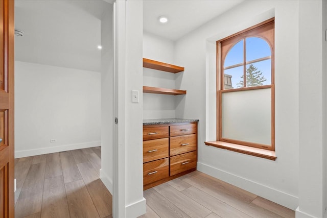 6600 N Ballard Rd, Appleton, WI 54913 - spacious closet featuring light wood-type flooring