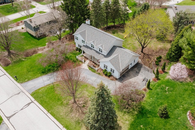 1305 Lexington Ct, Brookfield, WI 53045 - aerial view of property and surrounding area