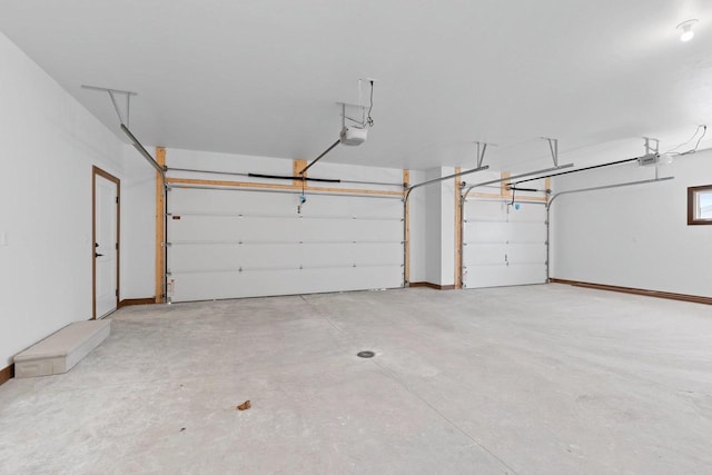 513 Kirkland Ave, Algoma, WI 54201 - garage with a garage door opener