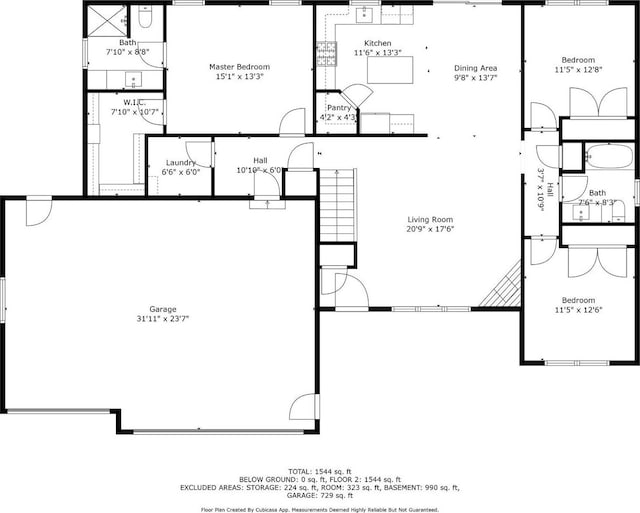 513 Kirkland Ave, Algoma, WI 54201 - home floor plan