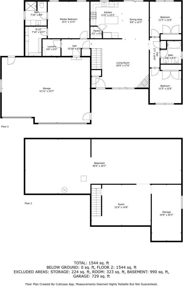 513 Kirkland Ave, Algoma, WI 54201 - property floor plan