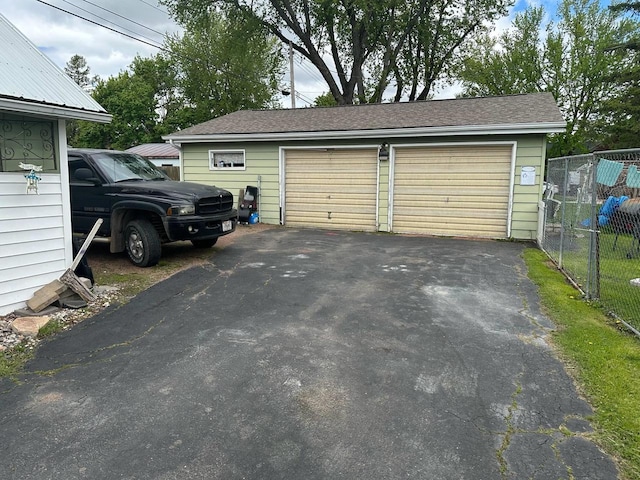 227 S 1st St, Colby, WI 54421 - view of detached garage