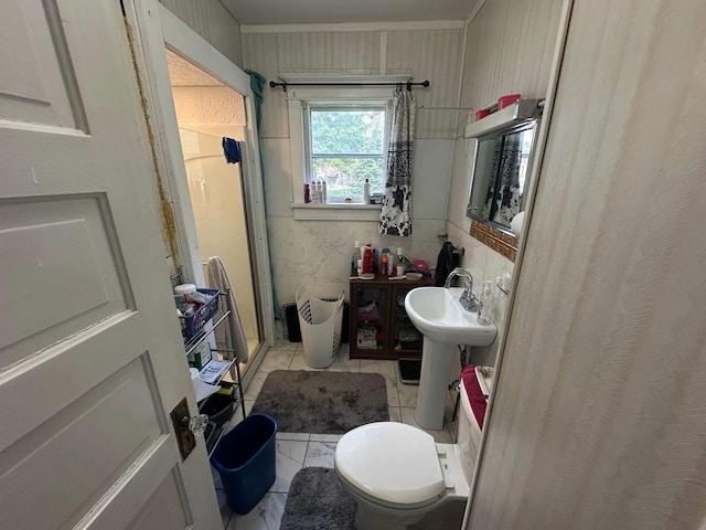 227 S 1st St, Colby, WI 54421 - full bath featuring a stall shower and toilet