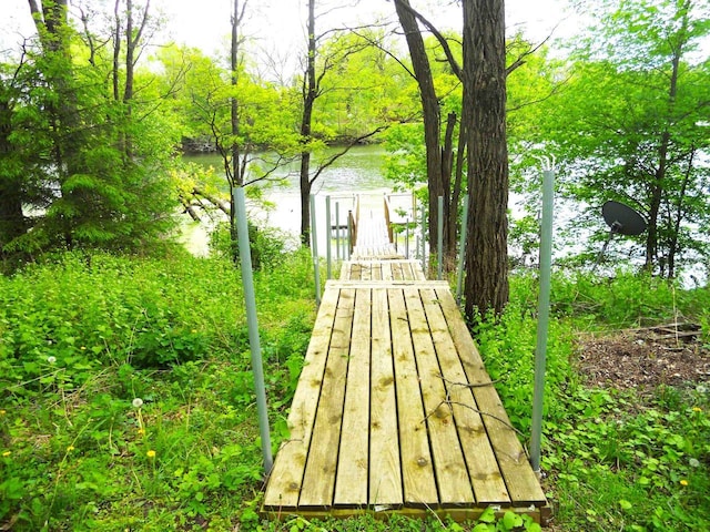 1129 Ember Dr, Adams, WI 53910 - view of property's community with a water view