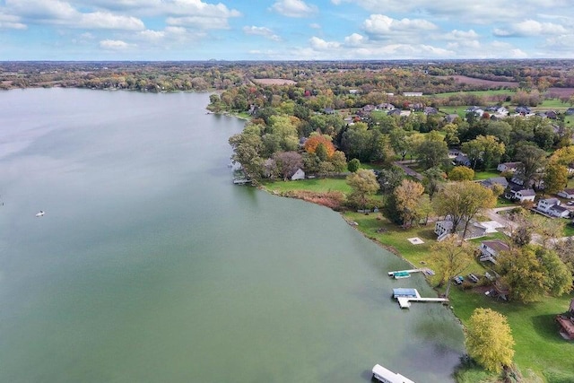 24722 84th St, Salem, WI 53168 - bird's eye view of a large body of water