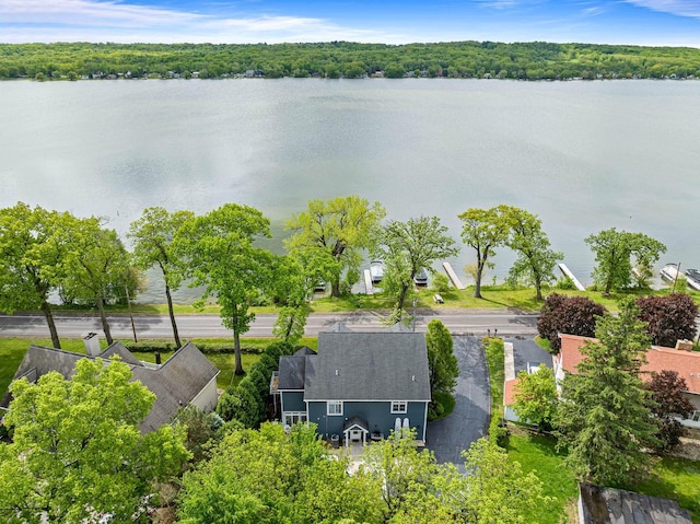 W3920 Lake Shore Dr, Lake Geneva, WI 53147 - aerial view of a large body of water