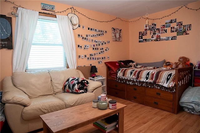 203 E Maple St, Thorp, WI 54771 - bedroom featuring wood finished floors