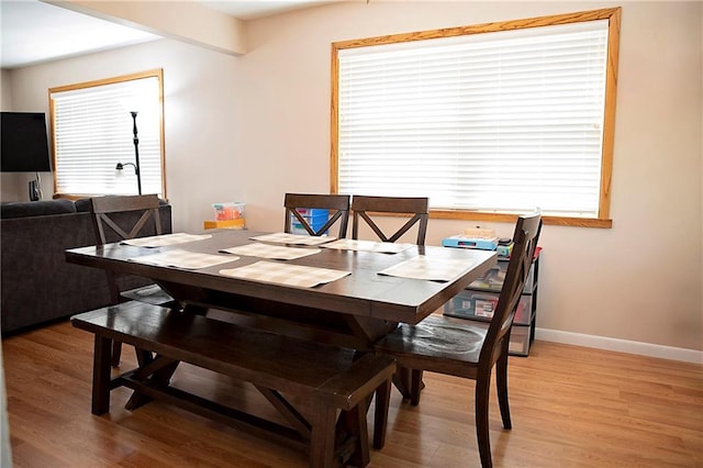 203 E Maple St, Thorp, WI 54771 - dining room featuring light wood finished floors and baseboards