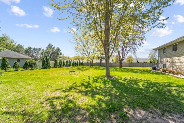 1116 Lake Park Rd, Menasha, WI 54952 - view of yard featuring central air condition unit