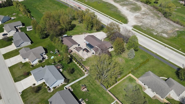 1116 Lake Park Rd, Menasha, WI 54952 - aerial view of property and surrounding area with nearby suburban area