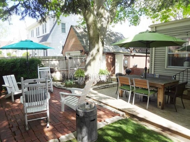 7320 5th Ave, Kenosha, WI 53143 - view of patio with outdoor dining space