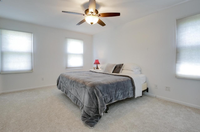 6622 96th Ave, Kenosha, WI 53142 - carpeted bedroom with a ceiling fan and baseboards