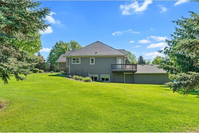 15210 Painters Lane Cir, Stillwater, MN 55082 - rear view of property with a lawn