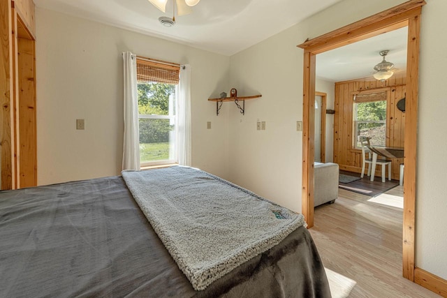 17785 Circle Dr, Boscobel, WI 53805 - bedroom featuring light wood-style floors