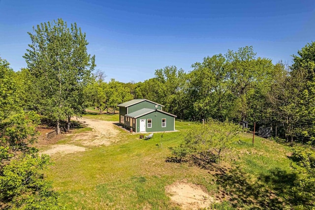 17785 Circle Dr, Boscobel, WI 53805 - view of green lawn with driveway