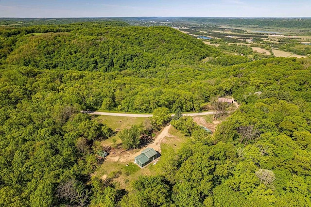 17785 Circle Dr, Boscobel, WI 53805 - aerial view of a forest