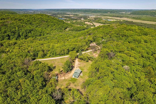 17785 Circle Dr, Boscobel, WI 53805 - drone / aerial view of a forest
