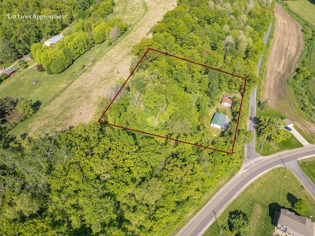 W3703 Scotch Coulee Rd, West Salem, WI 54669 - view of property location with property boundaries highlighted