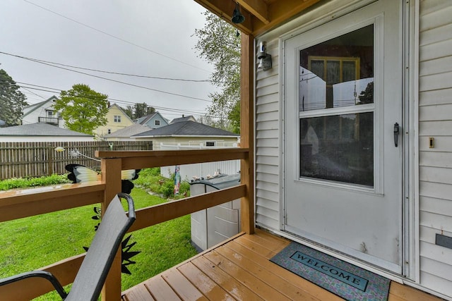 1427 Madison Ave, South Milwaukee, WI 53172 - view of wooden deck