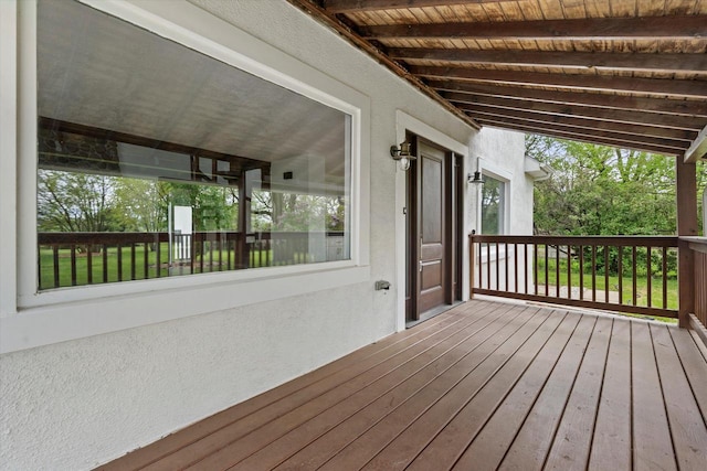 10104 Washington Ave, Mount Pleasant, WI 53177 - view of deck