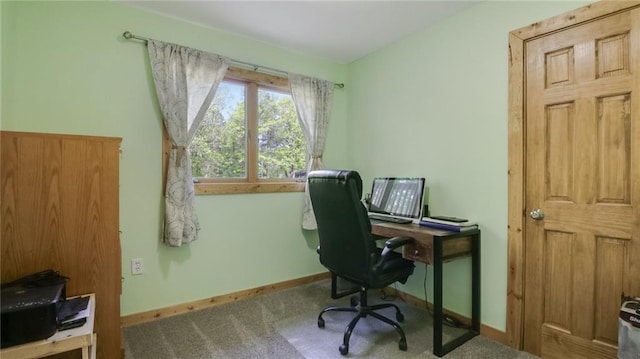 3015 Aspen Ter, Danbury, WI 54830 - carpeted office featuring baseboards