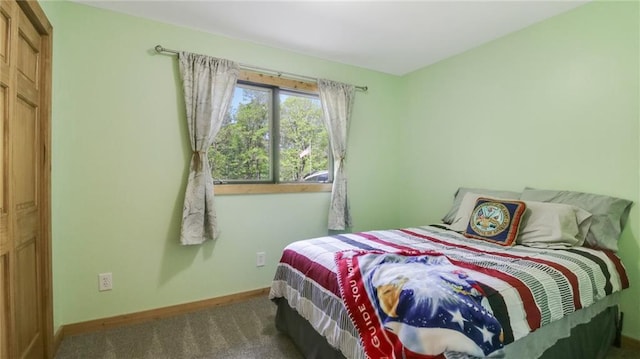 3015 Aspen Ter, Danbury, WI 54830 - bedroom with baseboards and carpet
