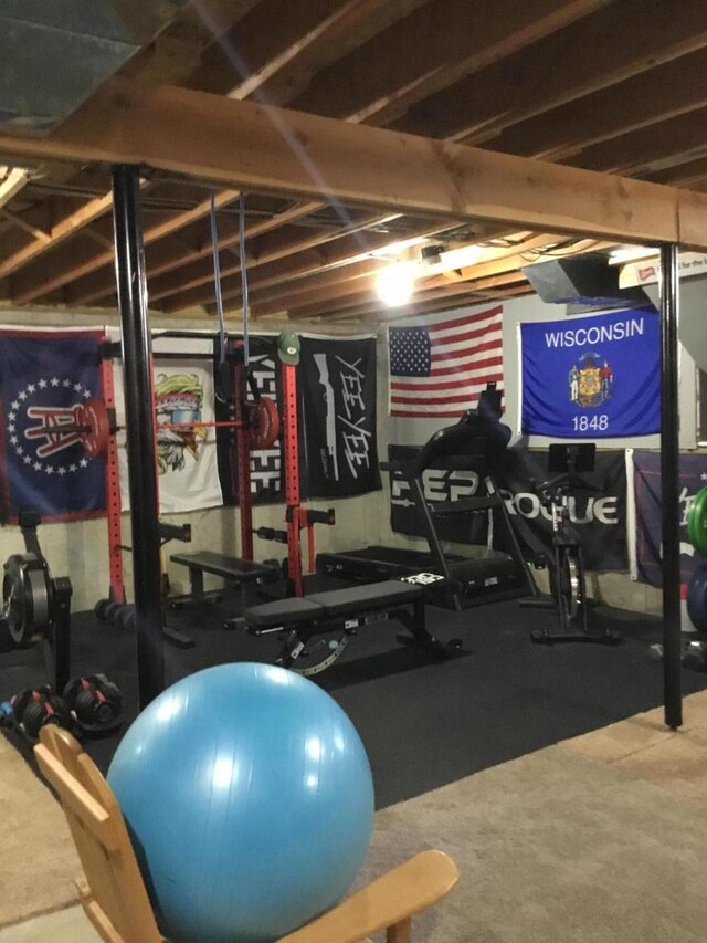 2706 Pleasant Dr, Holmen, WI 54636 - view of workout area