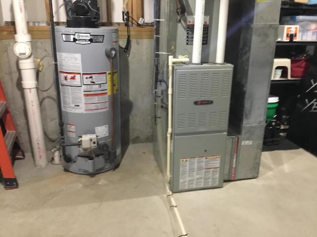 2706 Pleasant Dr, Holmen, WI 54636 - utilities featuring water heater and heating unit
