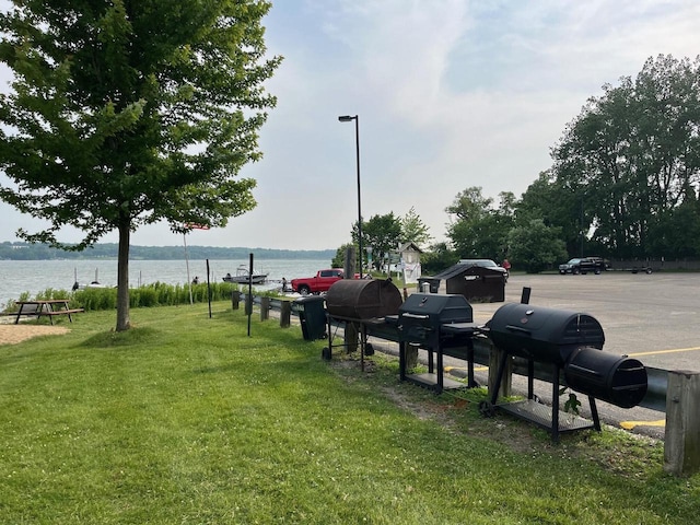 W3794 Beaver Dr, Lake Geneva, WI 53147 - view of home's community featuring a water view and a yard