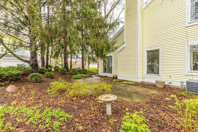 1 Winterberry Trl, Madison, WI 53717 - view of yard featuring central AC unit and a patio area
