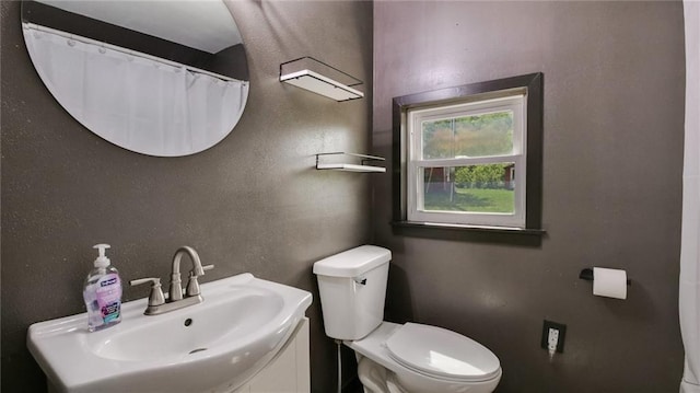 N10221 970th St, Colfax, WI 54730 - bathroom with a sink and toilet