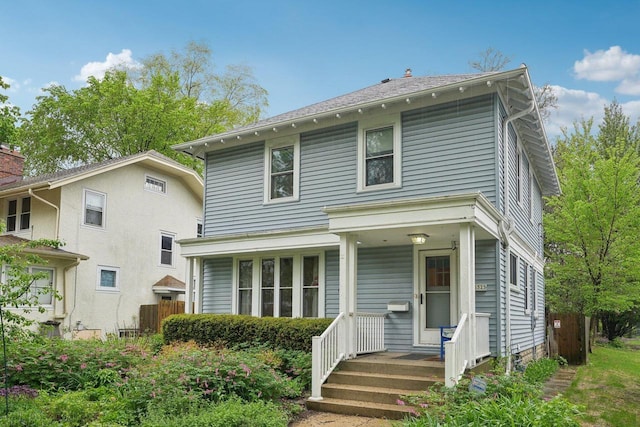 1525 N 69th St, Wauwatosa, WI 53213 - view of front of house featuring a porch