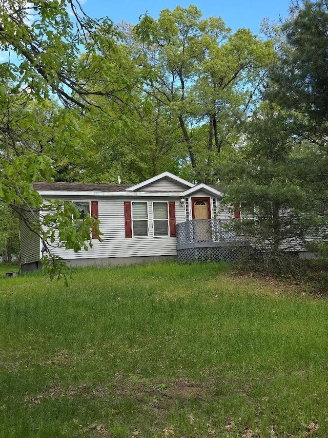 2942 Brentwood Dr, Grand Marsh, WI 53936 - view of manufactured / mobile home