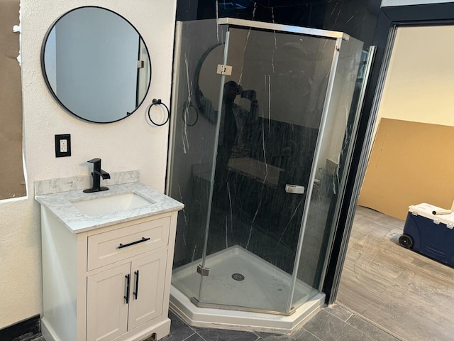 3124 N Buffum St, Milwaukee, WI 53212 - full bath with vanity and a shower stall