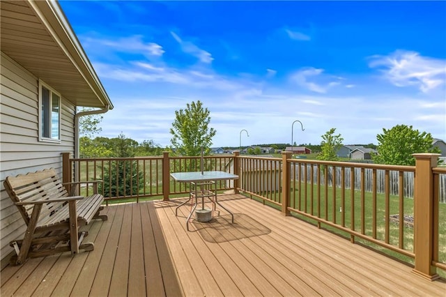 11684 44th Ave, Chippewa Falls, WI 54729 - view of deck
