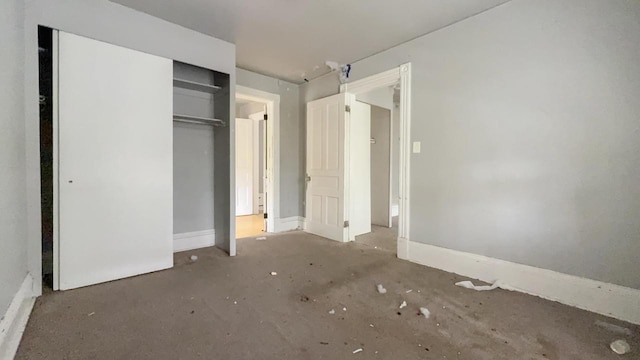 5410 N 37th St, Milwaukee, WI 53209 - unfurnished bedroom with a closet and baseboards