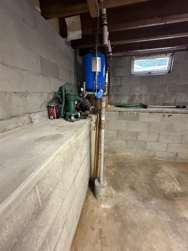 N2224 Wafle Rd, Mauston, WI 53948 - below grade area with a water pressure tank
