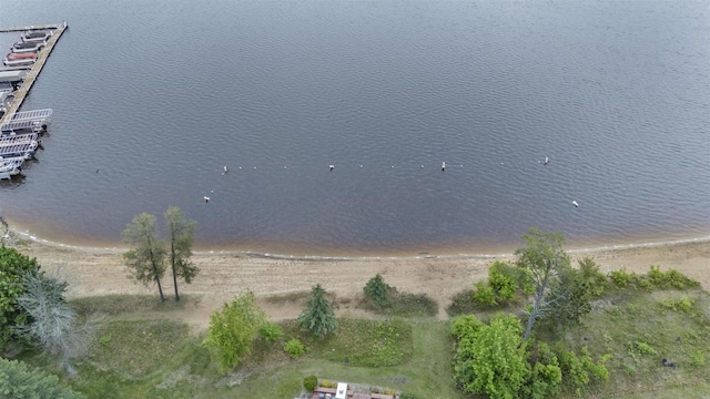 W5204 N Osprey Dr, New Lisbon, WI 53950 - aerial view of a large body of water