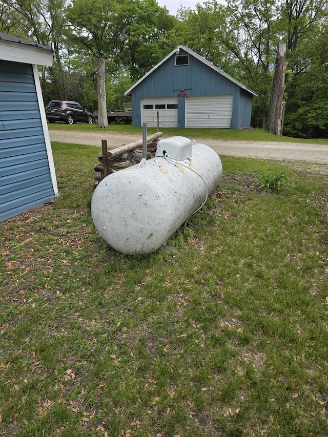 Pine Ln, Bloomington, WI 53804 - exterior space featuring gas tank