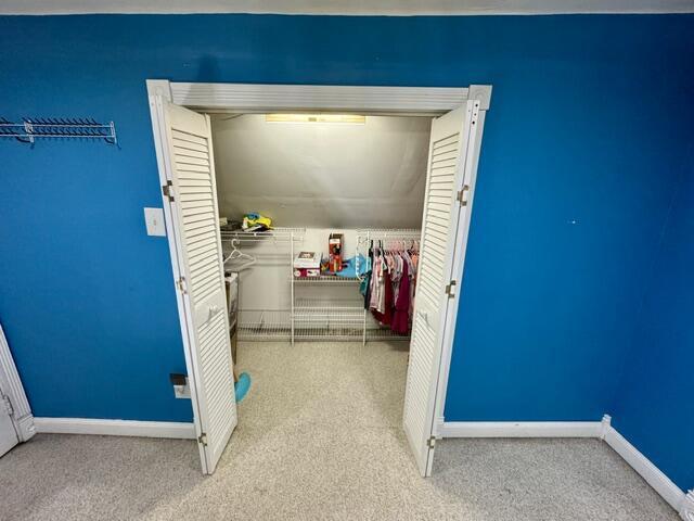 219 E 9th St, Fond Du Lac, WI 54935 - spacious closet featuring carpet floors