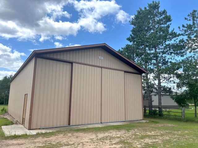 4211 State Highway 173, Nekoosa, WI 54457 - view of pole building